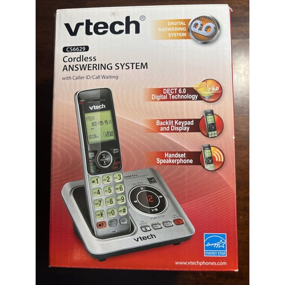 VTech CS6629 Single Line Phone (Pre-Owned, Original Box) Verified Working - Picture 9 of 14